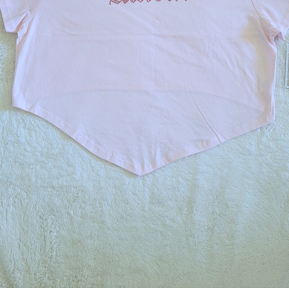 La Luna🌙 "Amour"♥️ Rhinestone Tee👕 - NWT - Picture 6 of 14